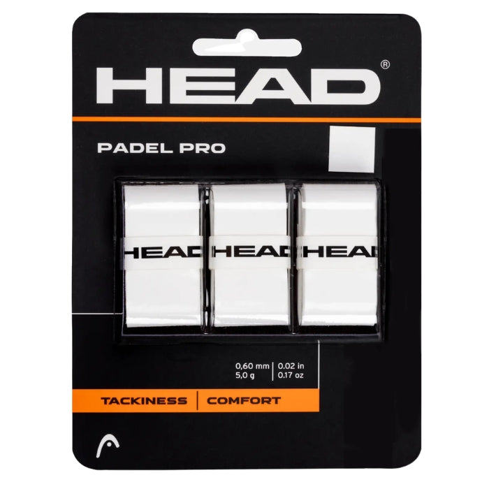 HEAD גריפים לפאדל – Padel Pro 3 pcs Pack (Overgrip)