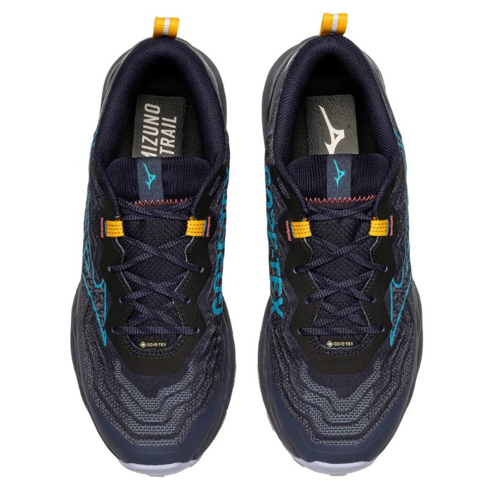 Mizuno Men's Wave Daichi 9 GTX נעלי ריצת שטח גברים מיזונו דיייצ'י 9 חסינות למים