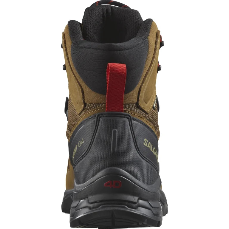 Salomon Men's Quest 4 GTX - נעלי טיולים גבוהות לברים עמידות למים