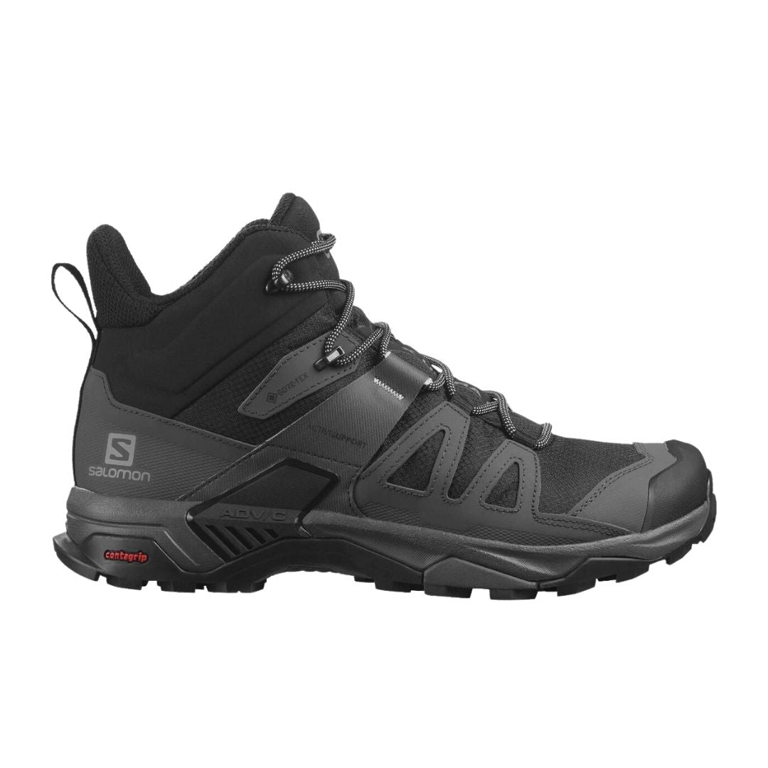 Salomon X Ultra Mid 4 GTX Wide  -  נעלי טיולים בגובה בינוני לגברים רחבות