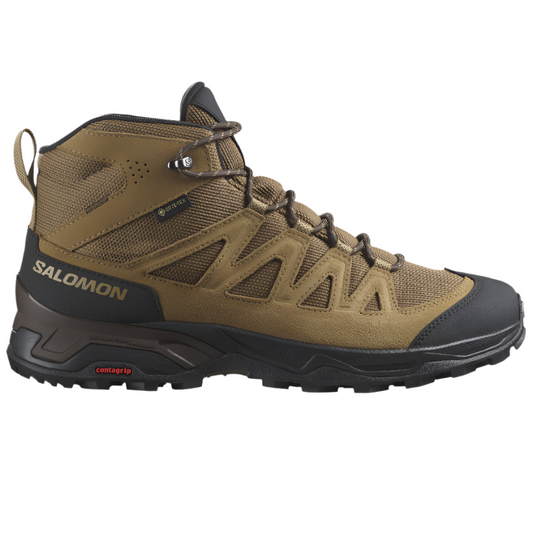 Salomon Men's X Ward Leather GTX נעלי טיולים סלומון אטומות למים
