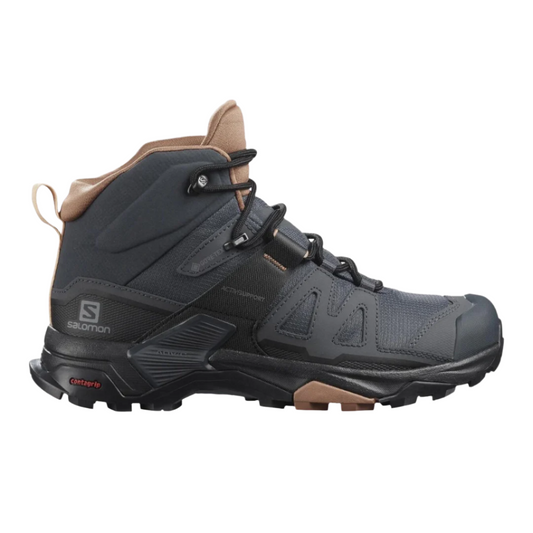 Salomon Women's X Ultra 4 GTX - סלומון  אולטרה 4 נעלי טיולים בגובה בינוני לנשים עמידות למים