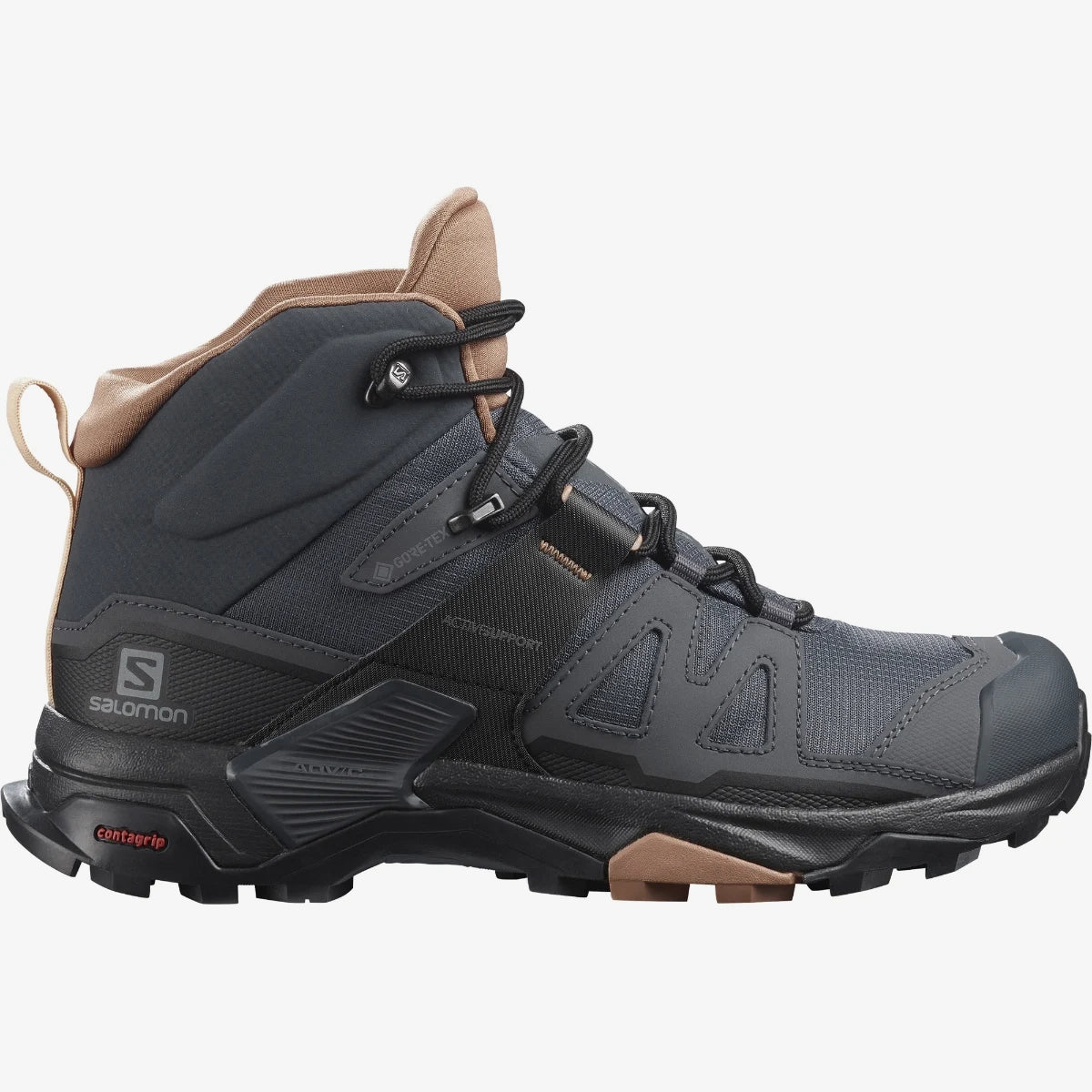 Salomon Women's X Ultra 4 GTX - סלומון  אולטרה 4 נעלי טיולים בגובה בינוני לנשים עמידות למים