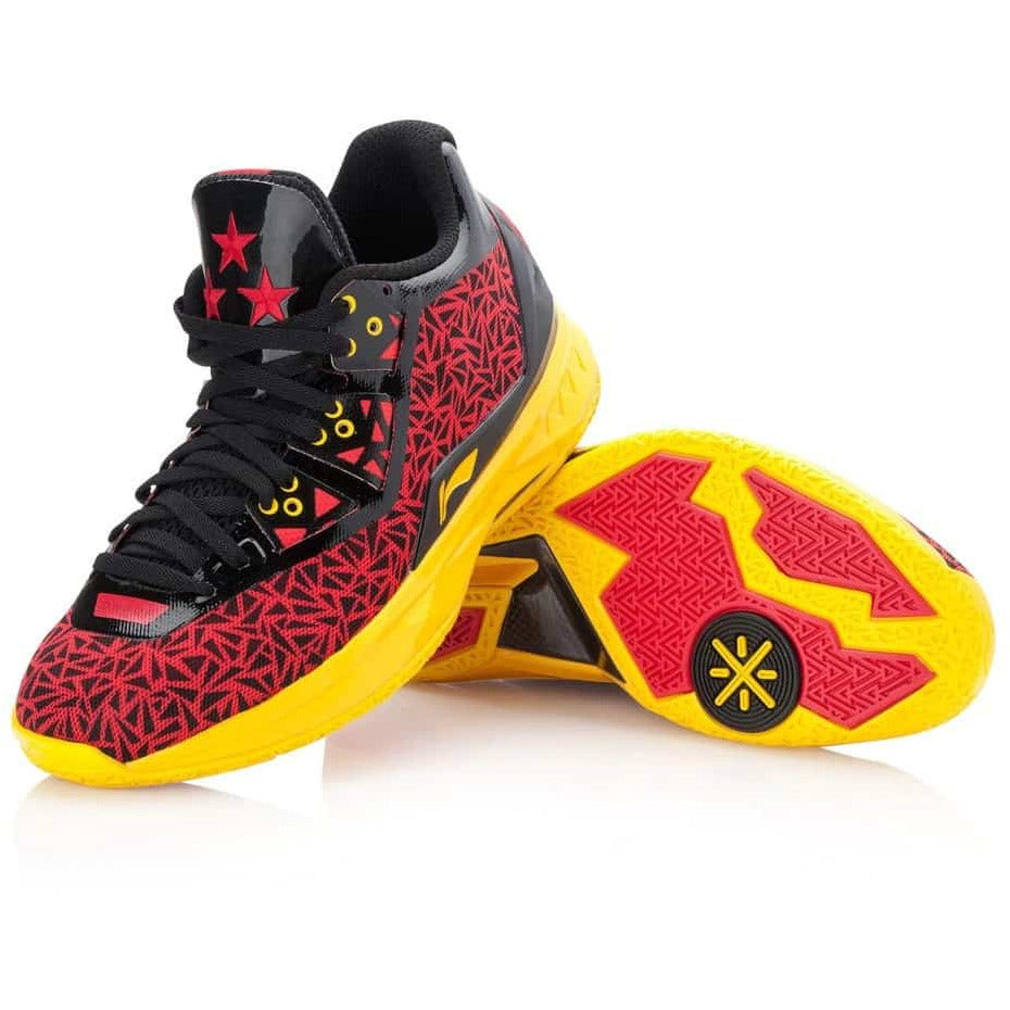 Li Ning WOW 4 Screw נעלי כדורסל גברים לי נינג