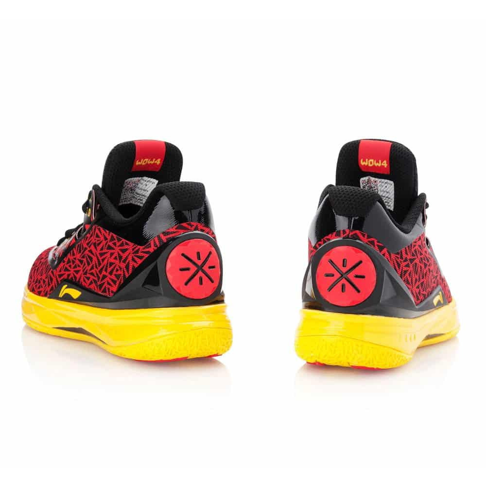 Li Ning WOW 4 Screw נעלי כדורסל גברים לי נינג