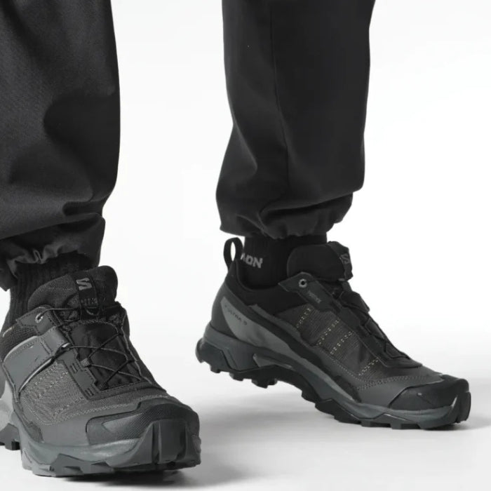 Salomon X Ultra 5  GTX WIDE  נעלי טיולים בגובה בינוני לגברים הגרסה הרחבה (2E)
