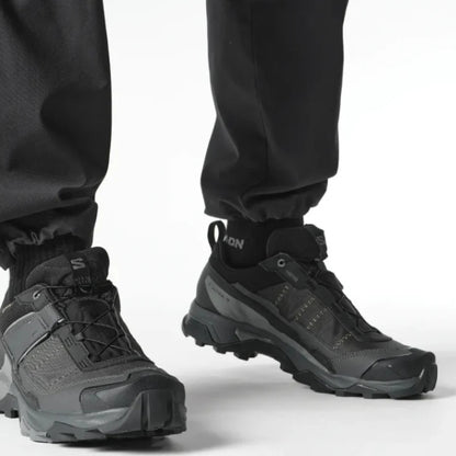 Salomon X Ultra 5  GTX WIDE  נעלי טיולים בגובה בינוני לגברים הגרסה הרחבה (2E)