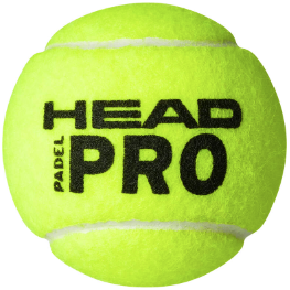 קופסת 3 כדורי פאדל – 3B HEAD PADEL PRO