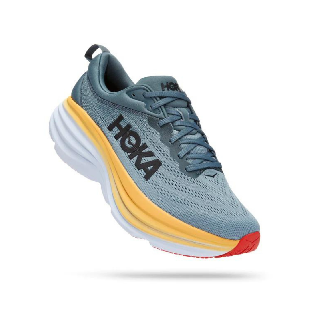 Hoka Men's Bondi 8 Wide   נעלי ריצה גברים הוקה בונדי 8 רחבות