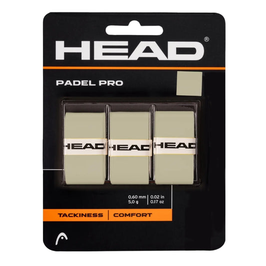 HEAD גריפים לפאדל – Padel Pro 3 pcs Pack (Overgrip)
