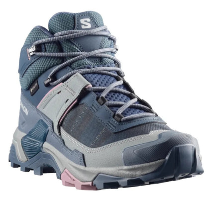 Salomon Women's X ULTRA 5 MID WIDE GTX  נעלי טיולים נשים סלומון רחבות אתומות למים (D)