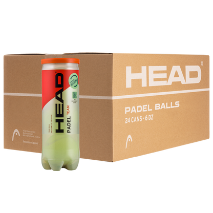 HEAD 3B HEAD PADEL קרטון 72 כדורי פאדל