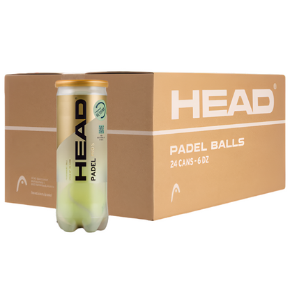 HEAD 3B PADEL PRO S קרטון 72 כדורי פאדל