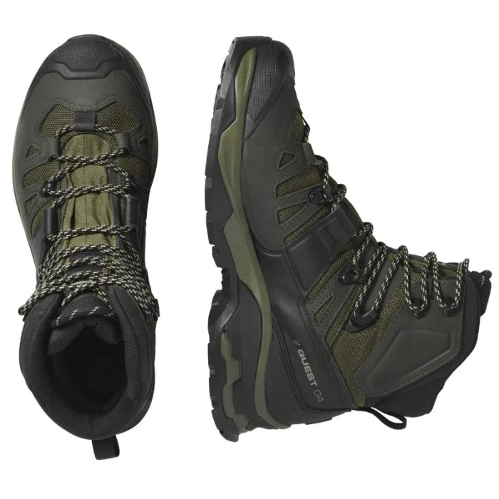 Salomon Men's Quest 4 GTX -  נעלי טיולים גבוהות לגברים עמידות למים