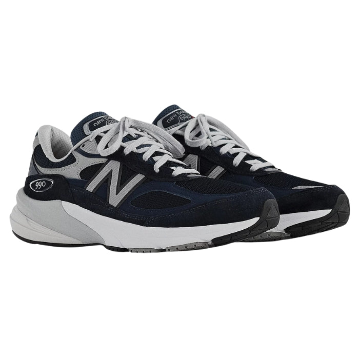 New Balance Made in USA 990v6 נעלי הליכה צבע כחול נייבי