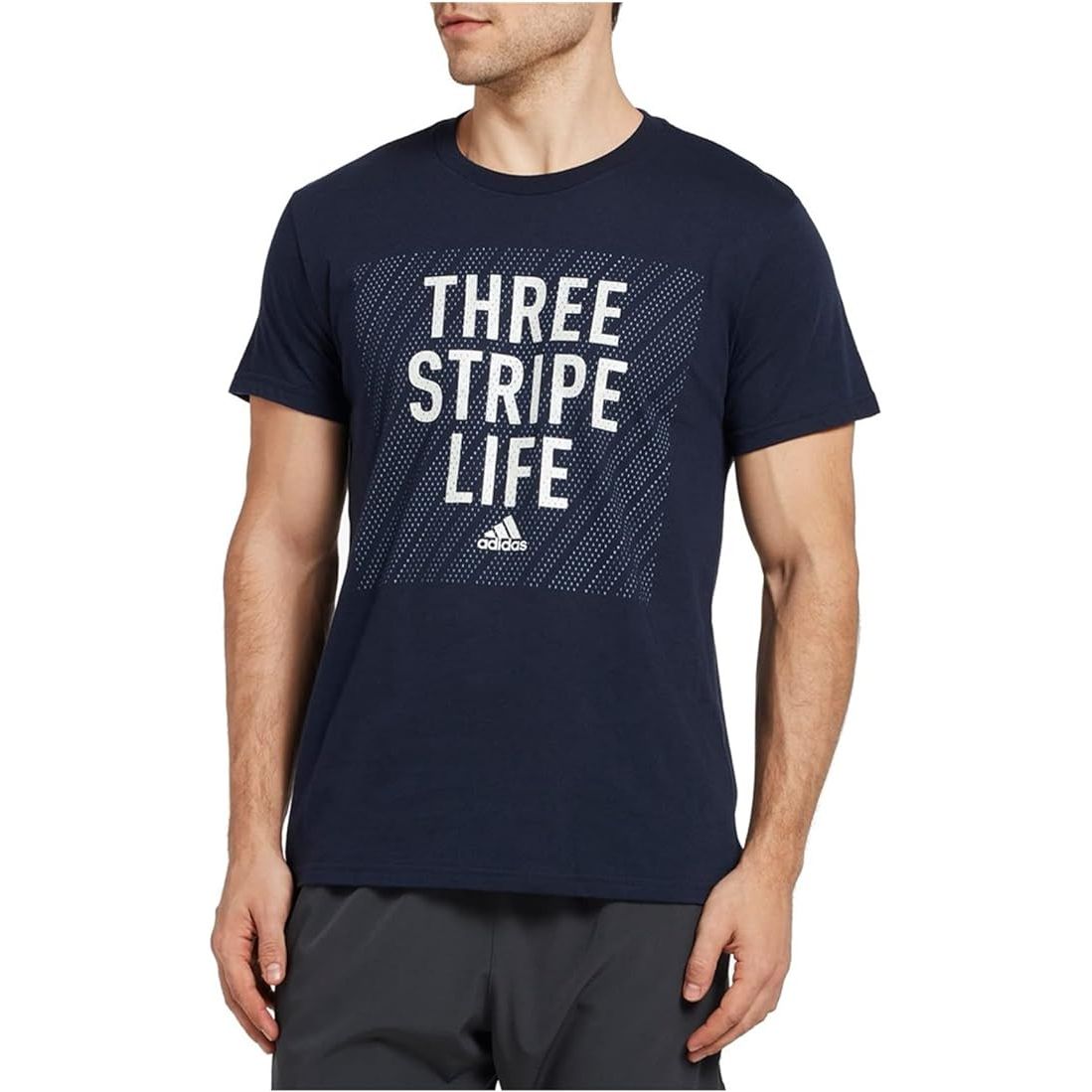 Adidas Three Stripe Life Men's Tee טי שירט גברים אדידס