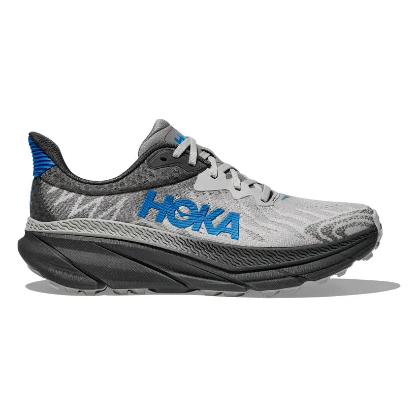HOKA Challenger WIDE 7 - נעלי ספורט גברים הוקה צלנג'ר 7 רחבות בצבע אפור/כחול (2E)