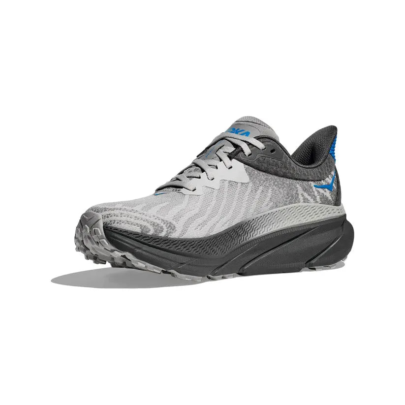 HOKA Challenger WIDE 7 - נעלי ספורט גברים הוקה צלנג'ר 7 רחבות בצבע אפור/כחול