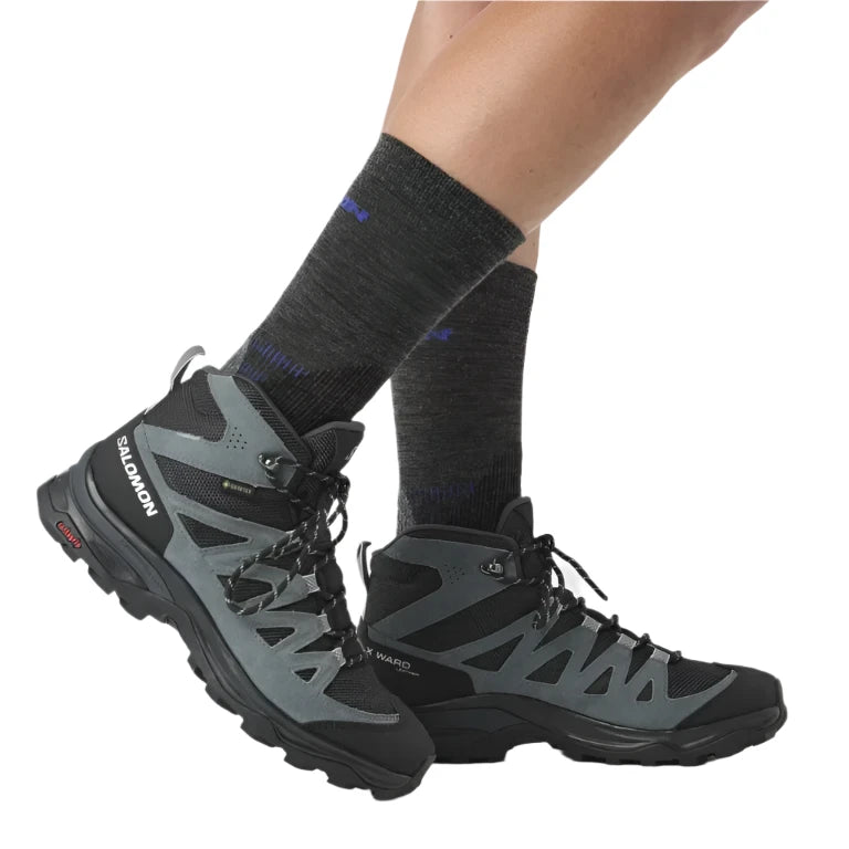 Salomon Women's X Ward Leather Mid Gore-Tex נעלי טיולים נשים סלומון אטומות למים