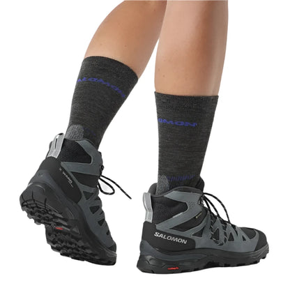 Salomon Women's X Ward Leather Mid Gore-Tex נעלי טיולים נשים סלומון אטומות למים