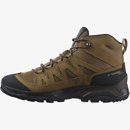 Salomon Men's X Ward Leather GTX נעלי טיולים סלומון אטומות למים