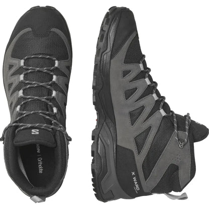 Salomon Men's X Ward Leather GTX נעלי טיולים סלומון אטומות למים