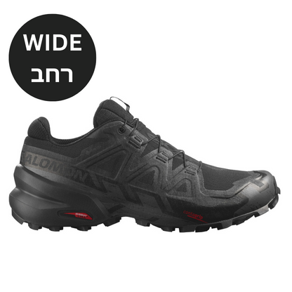 Salomon Speedcross 6 Wide נעל ריצת  שטח לגברים סלומון ספידקרוס (גרסה רחבה)