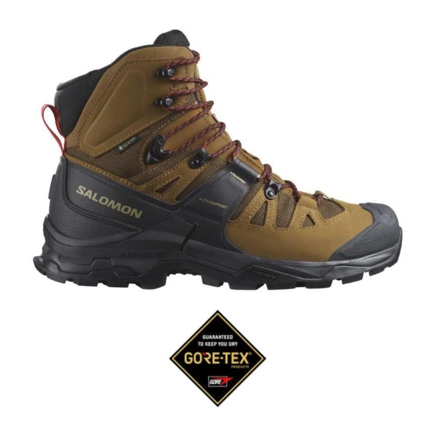 Salomon Men's Quest 4 GTX -  נעלי טיולים גבוהות לברים עמידות למים