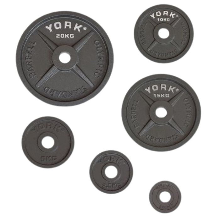 YORK Olympic Weight plates צלחת ברזל אולימפית