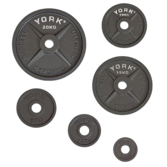 YORK Olympic Weight plates צלחת ברזל אולימפית