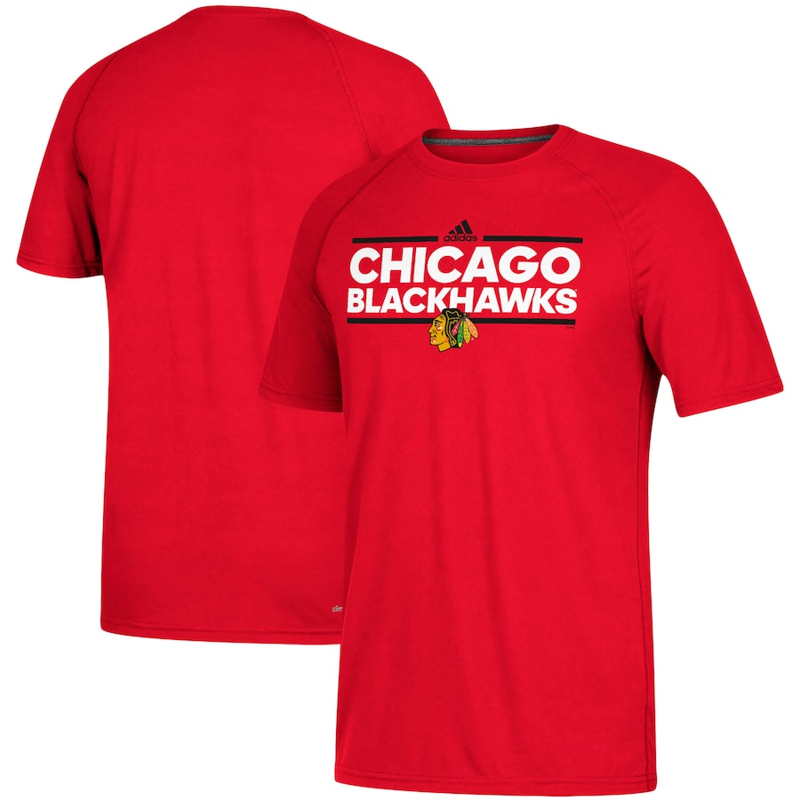 חולצת אדידס של שיקגו הוקי Adidas Chicago Blackhawks Tee