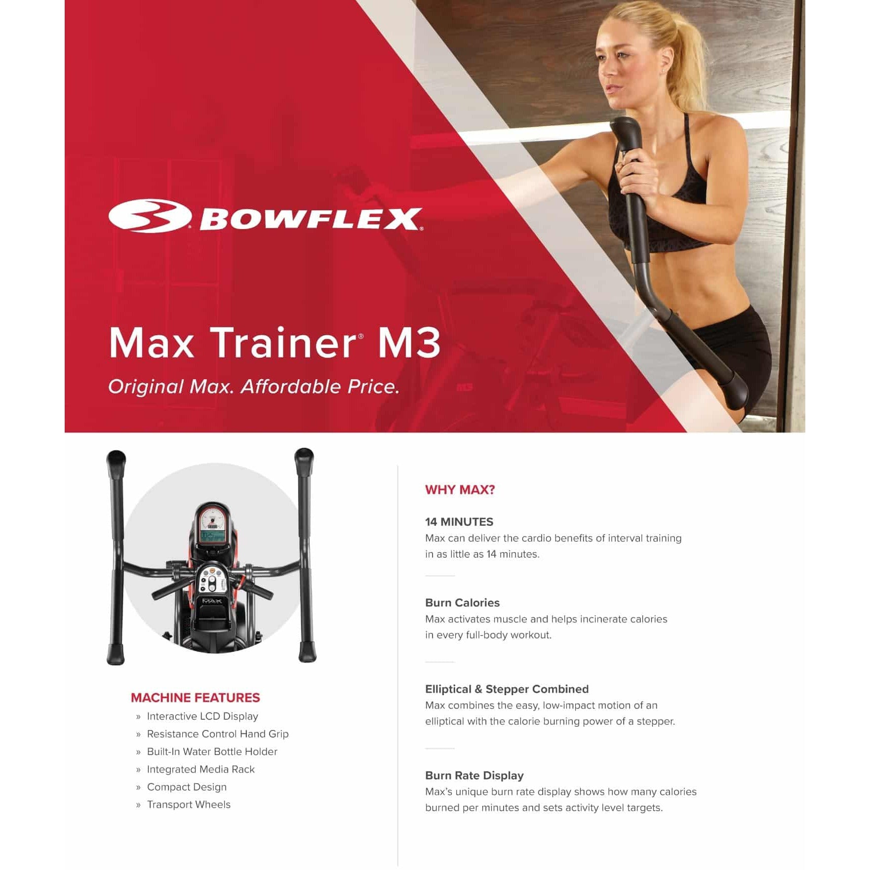 Bowflex Max Trainer M3 (7751660929271)